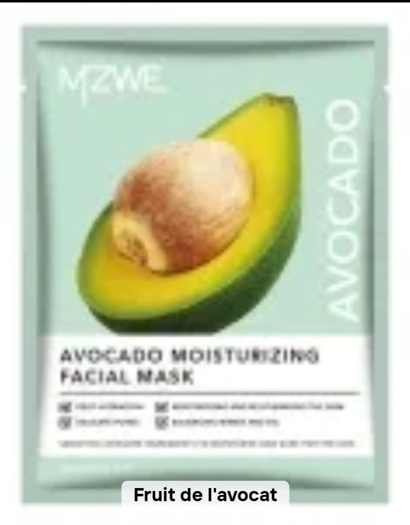 Mask facial hydratant