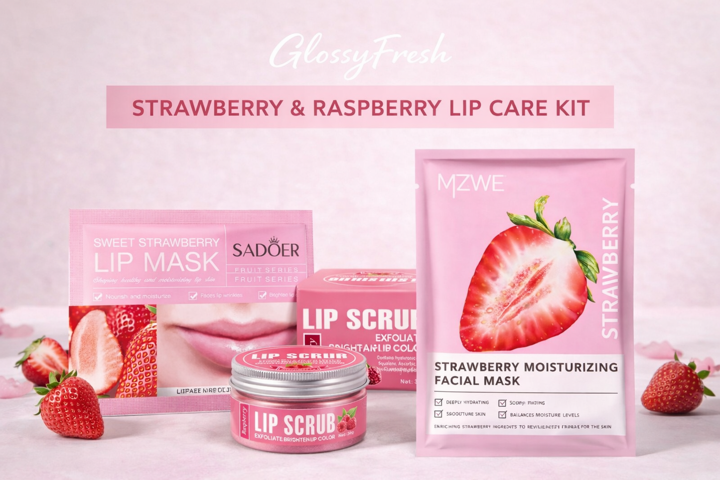 Kit découverte fraise & framboise